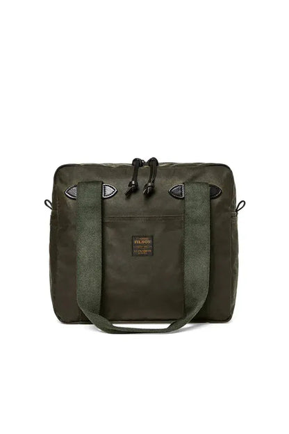 Tin Cloth Zipper Tote Bag - Otter Green - DUNE + SALT