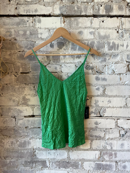 Crinkle Cami Top - Mojito