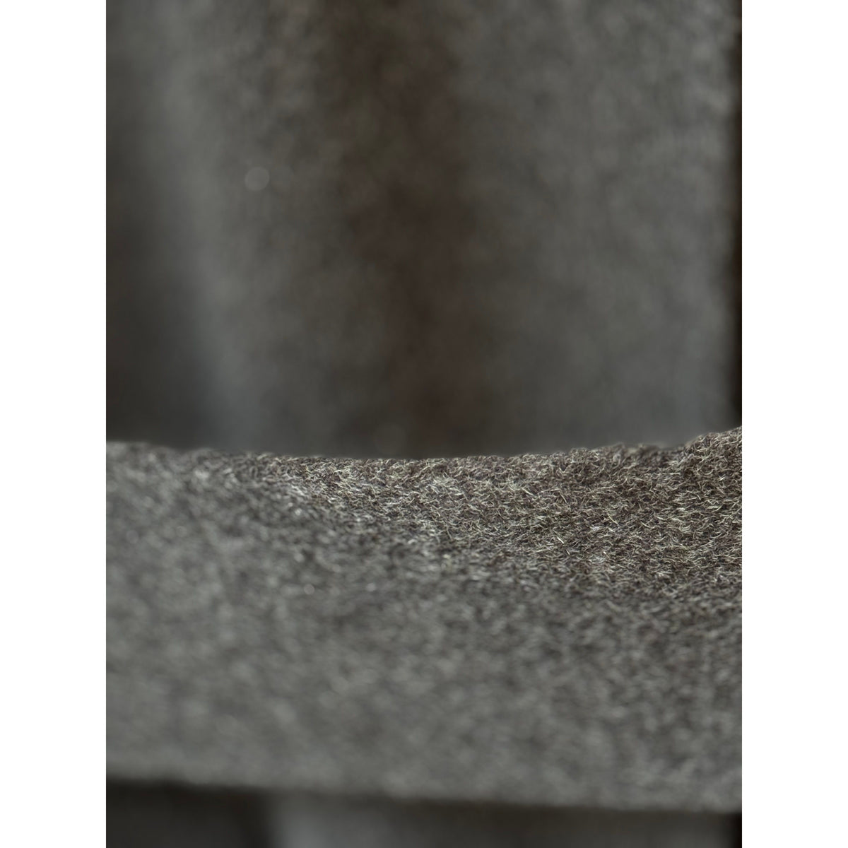 Aspesi Double-Face Wool Coat - Charcoal Dim Gray
