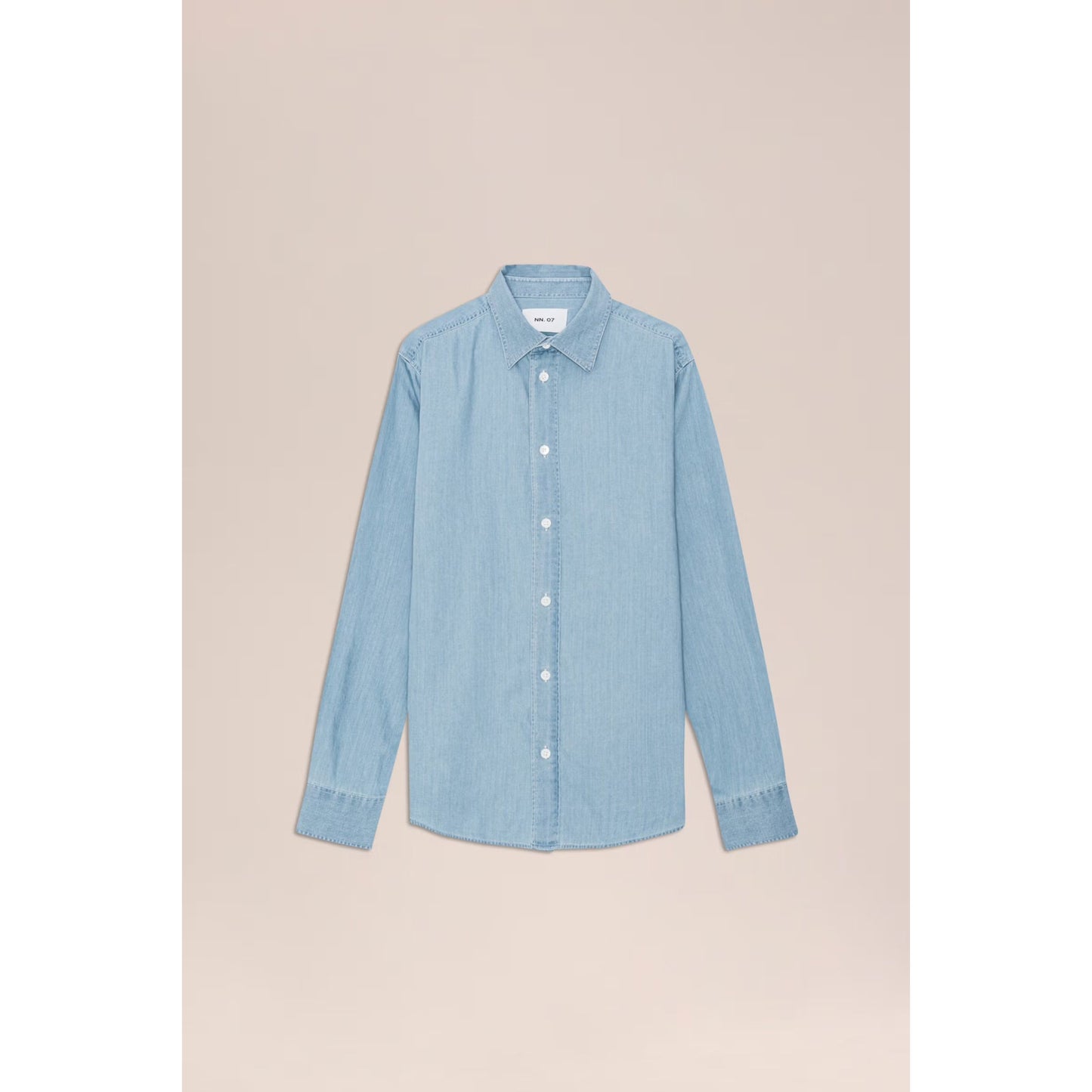 Colby Denim Shirt - Bleach Indigo - DUNE + SALT