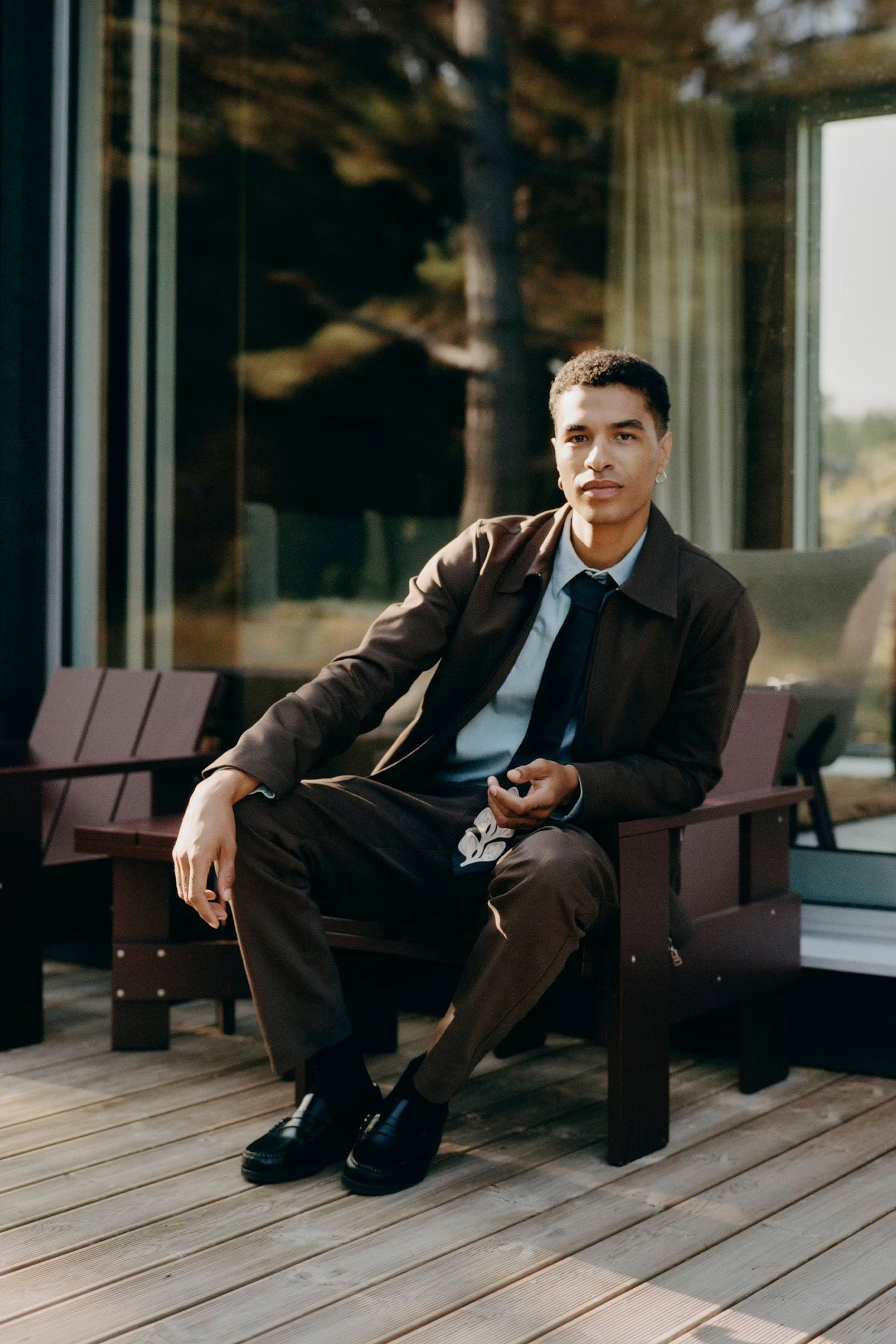 Colby Denim Shirt - Medium Indigo - DUNE + SALT