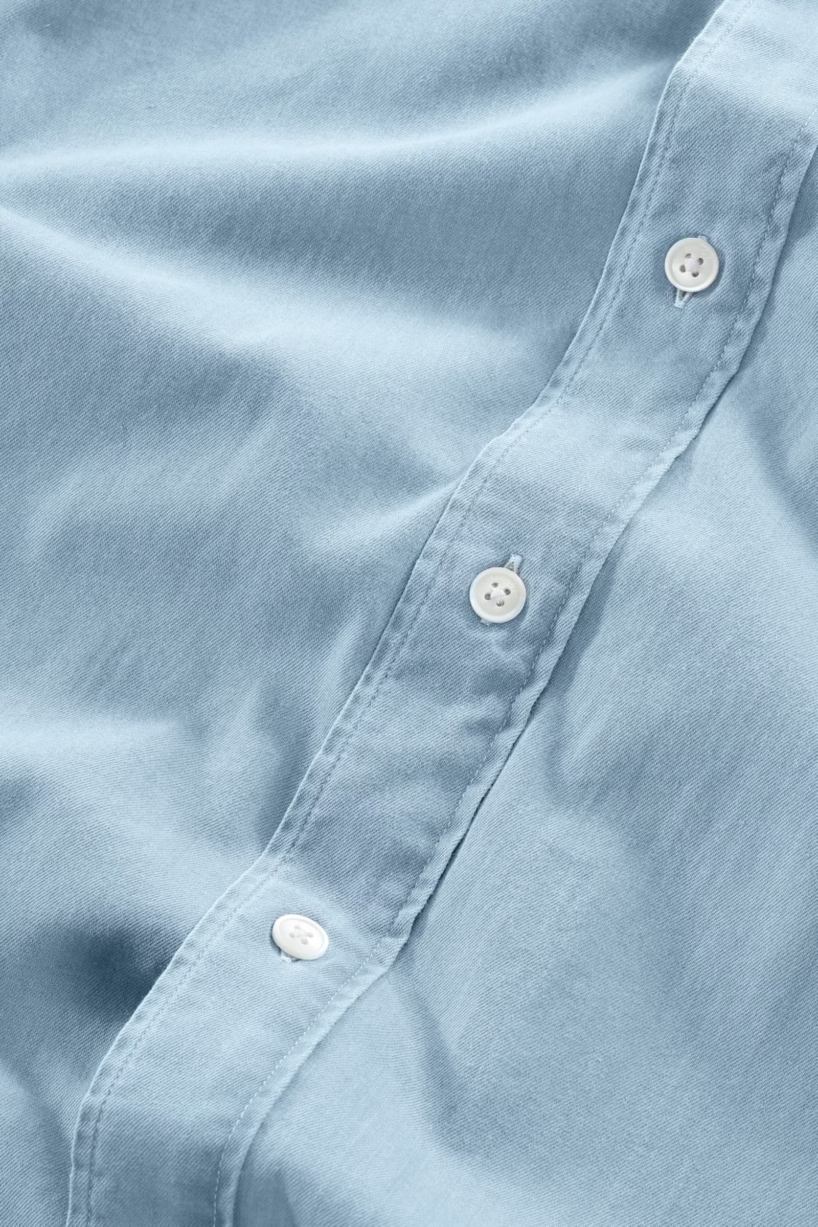 Colby Denim Shirt - Bleach Indigo - DUNE + SALT