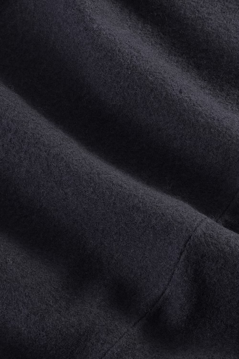 Boiled Wool Blazer - Navy Blue - DUNE + SALT