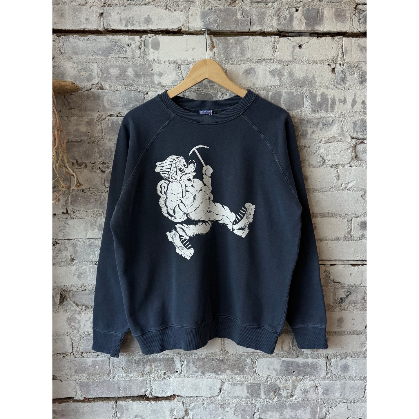Wayne Raglan Sleeve Sweatshirt - Blue Corn - DUNE + SALT