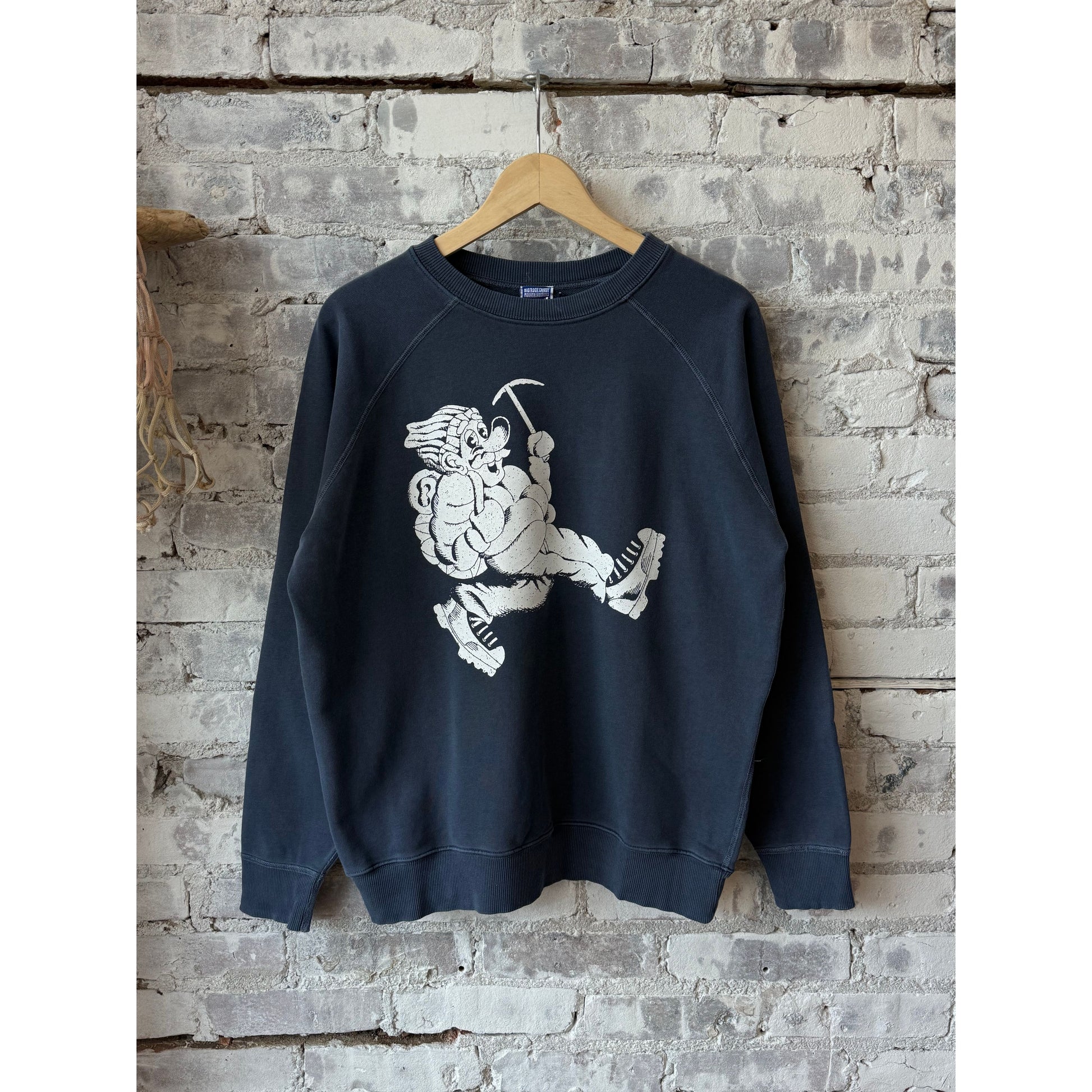 Wayne Raglan Sleeve Sweatshirt - Blue Corn - DUNE + SALT