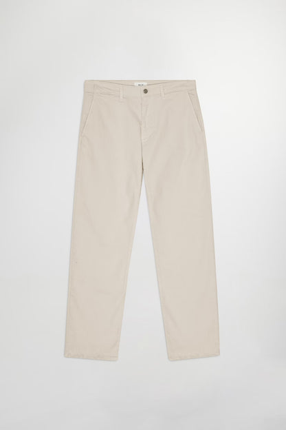 Aden Regular Fit Chino - Ivory - DUNE + SALT