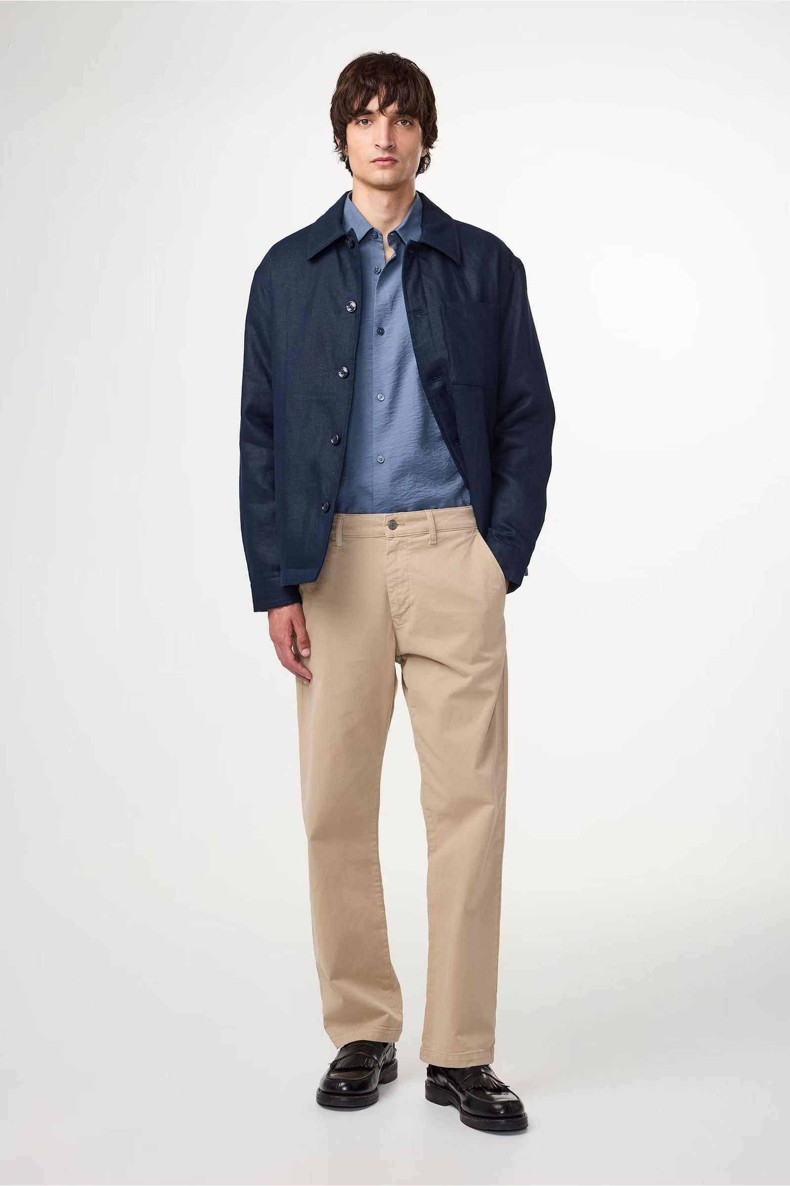 Aden Regular Fit Chino - Khaki Beige - DUNE + SALT