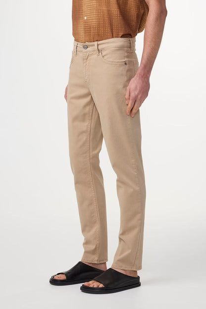 Tony Classic Slim Fit Pant - Khaki Beige - DUNE + SALT