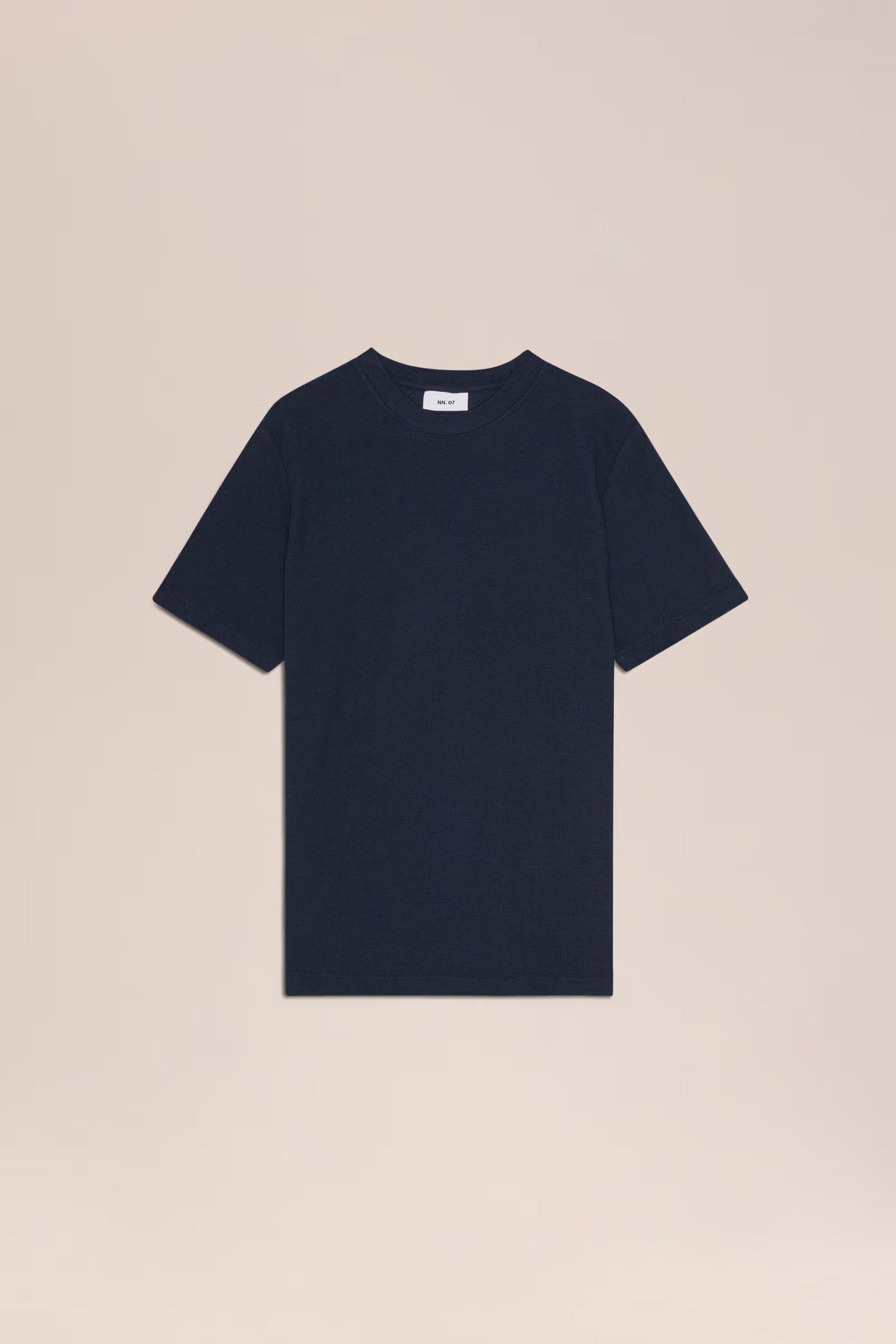 Clive Waffle-Knit SS Tee - Navy Blue - DUNE + SALT
