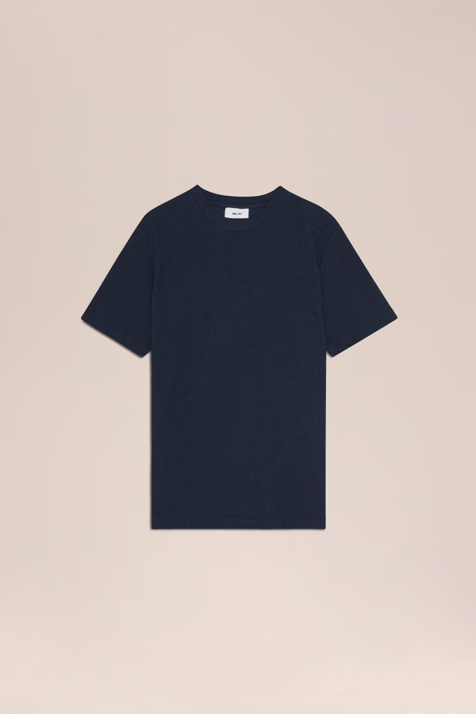 Clive Waffle-Knit SS Tee - Navy Blue - DUNE + SALT