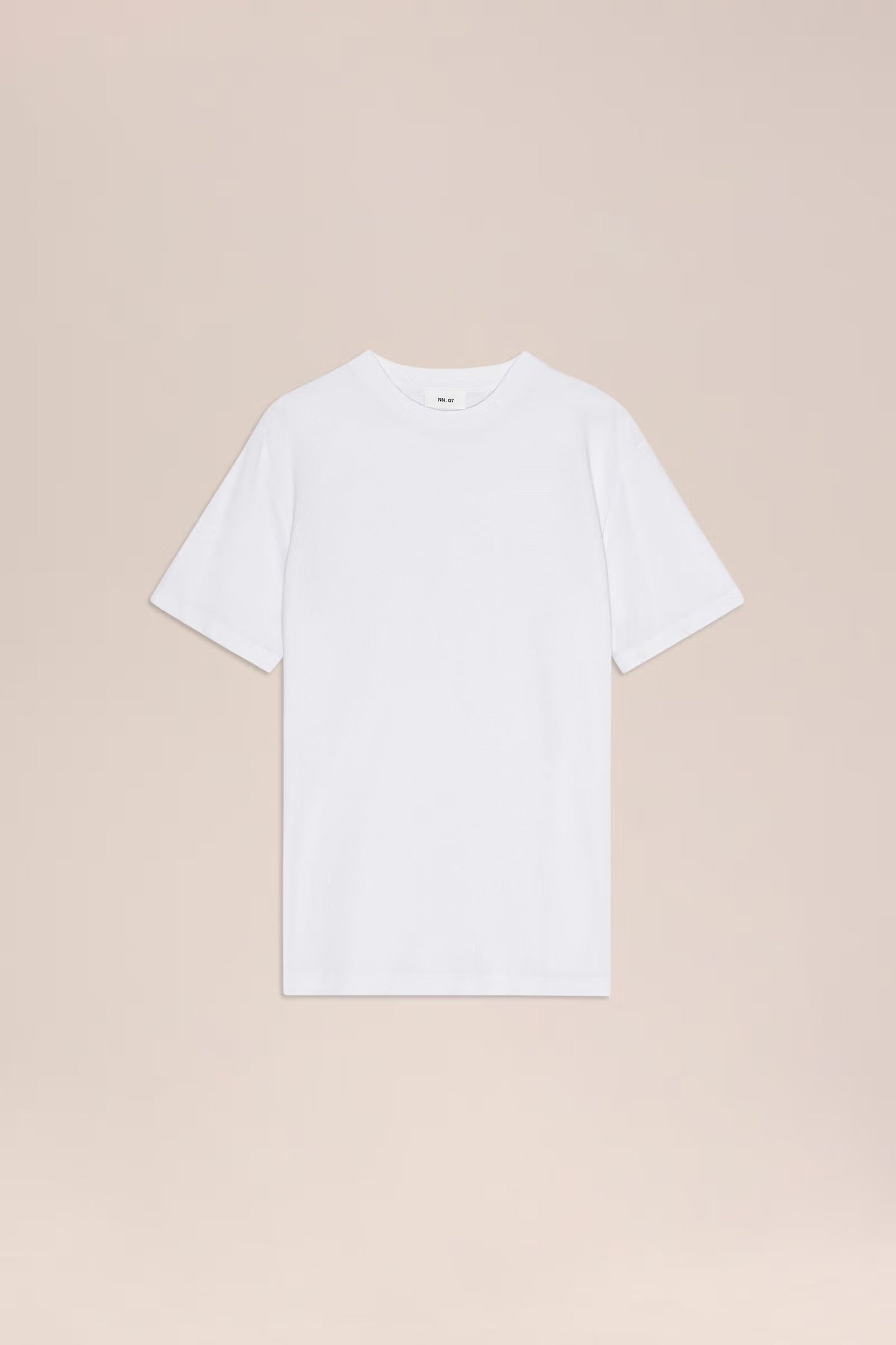 Clive Waffle-Knit SS Tee - White - DUNE + SALT