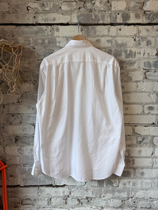 Hartford Men's Paul Woven Shirt - White Gray