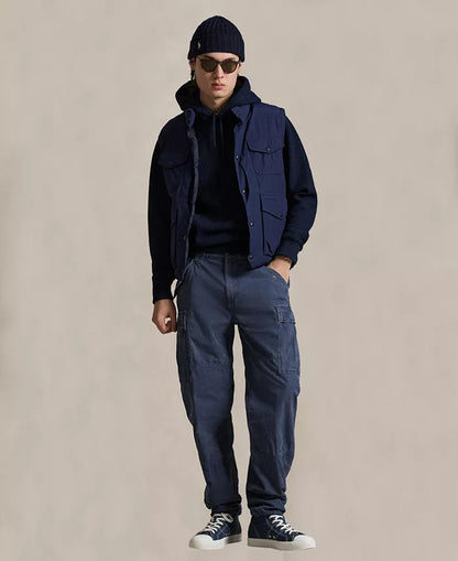 Classic Fit Canvas Cargo Pant - Classic Royal GD - DUNE + SALT