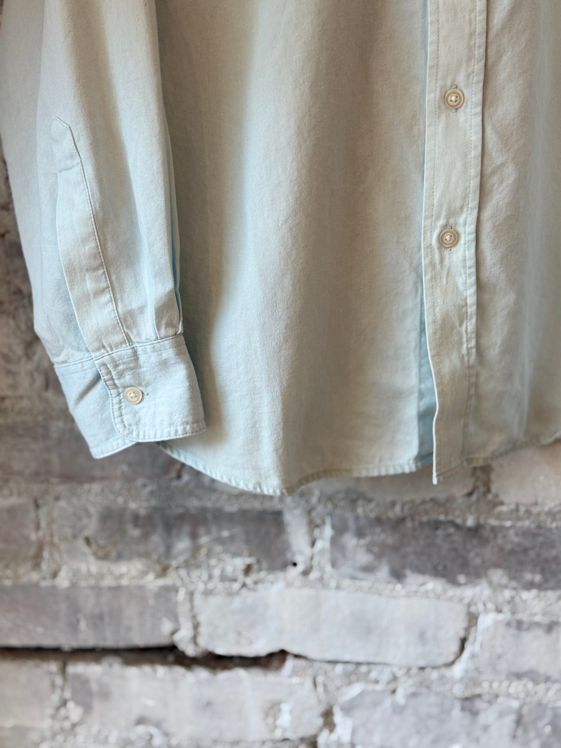 Laguna Shirt - Chambray Sky - DUNE + SALT