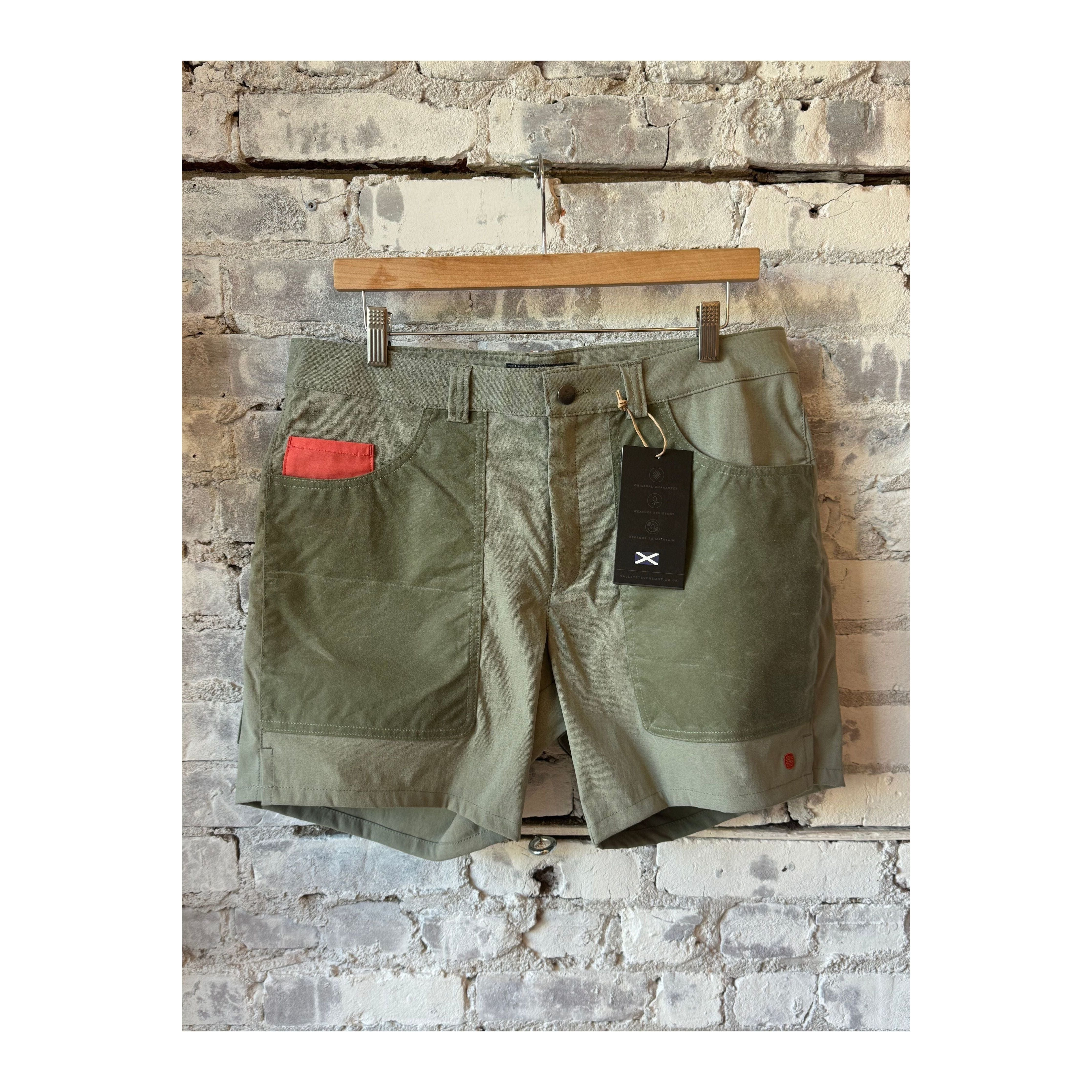 Men's 7Incher Field Shorts - Blue Surf/Olive Ash | DUNE + SALT