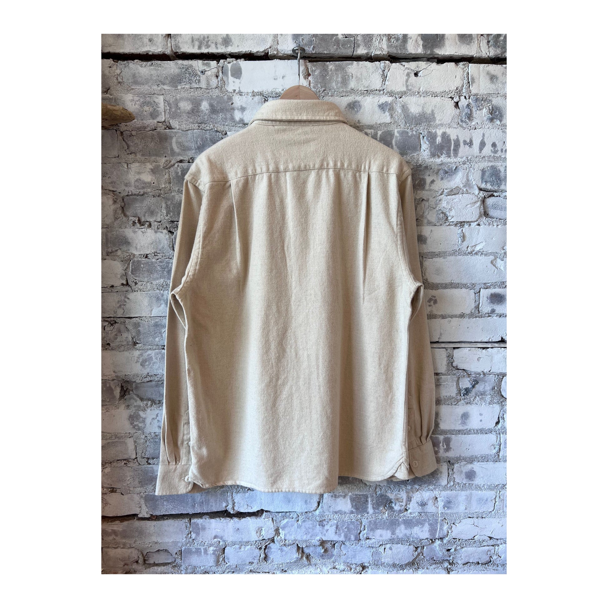 Utility Winter Flannel - Ecru - DUNE + SALT