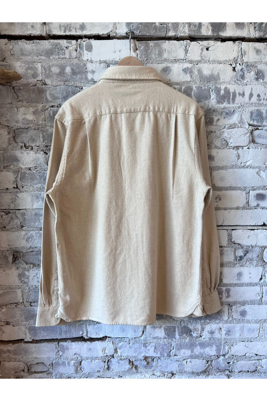 Utility Winter Flannel - Ecru - DUNE + SALT