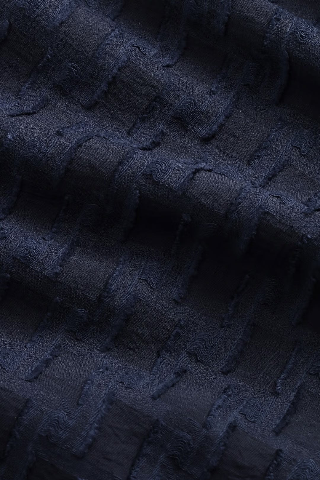 Hank Fil-Coupé Jacquard Over Shirt - Navy Blue - DUNE + SALT