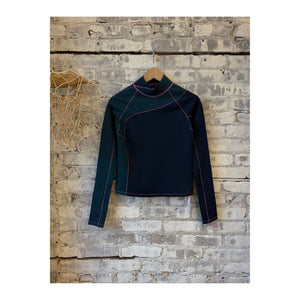 Wool Sculpt Merino Mock Neck - Slushi