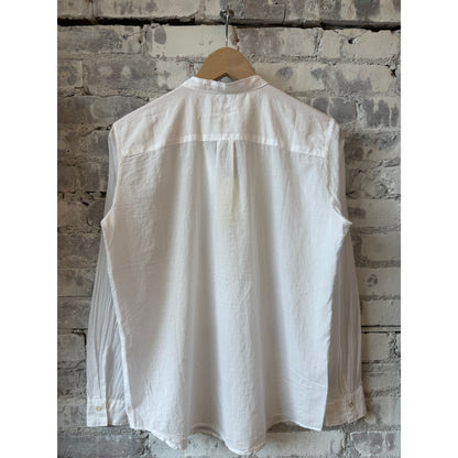 Hartford Women's Cartoon Woven Shirt - White Light Slate Gray