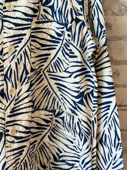 Perry Woven Jacket - Blue - DUNE + SALT
