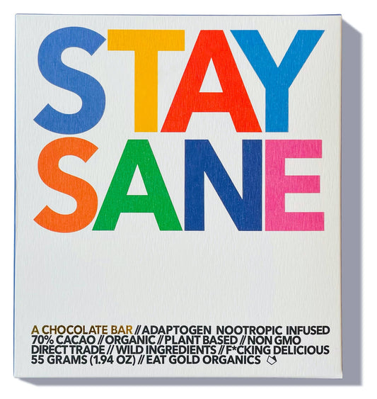 STAY SANE a Potent, Functional & Delicious Chocolate Bar - DUNE + SALT
