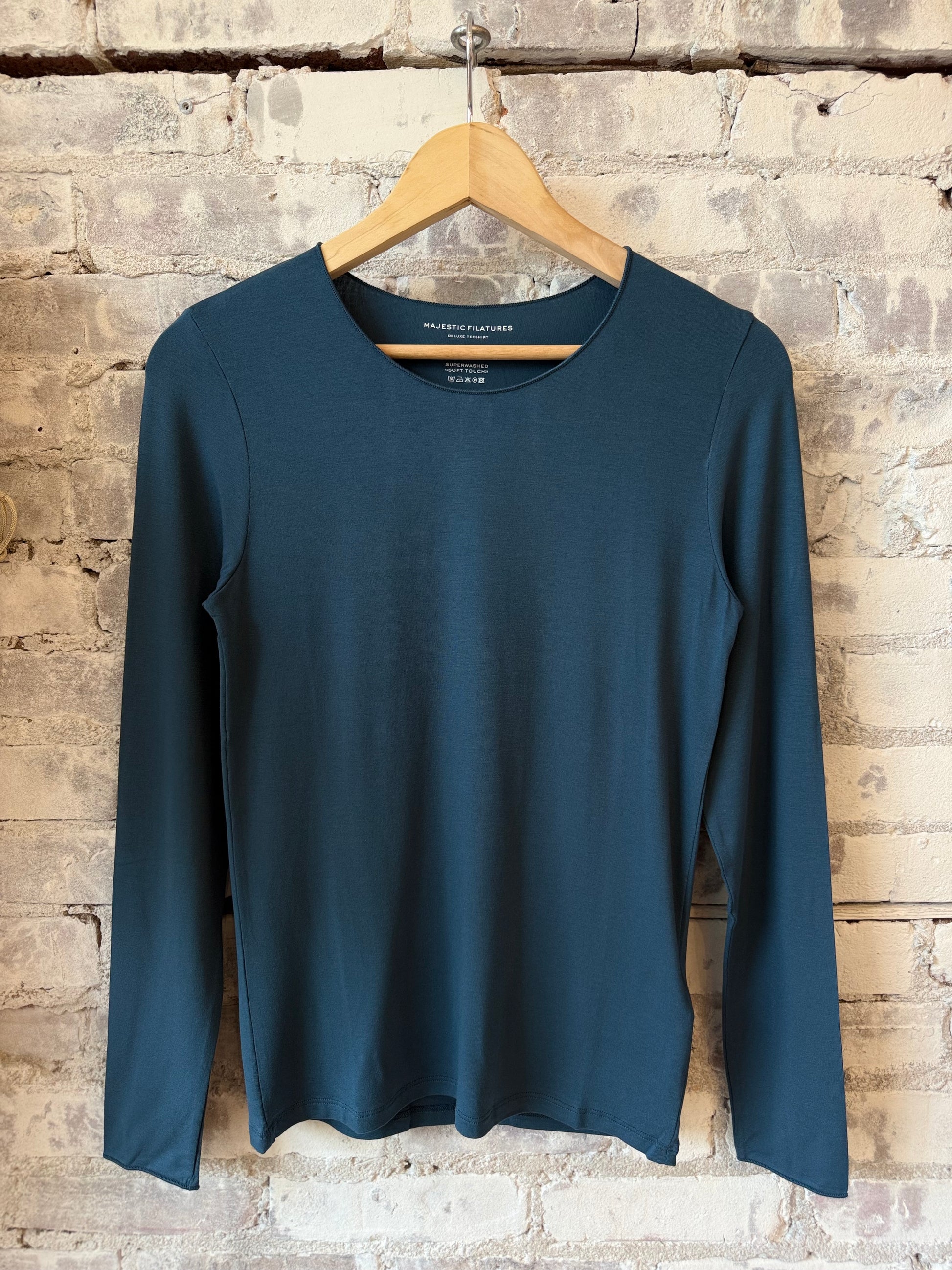 Soft-Touch Merrow Edge Boatneck LS - Marine - DUNE + SALT