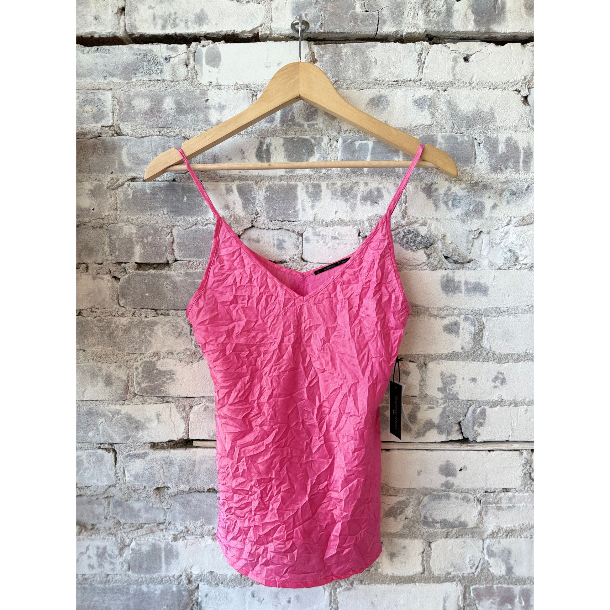 Crinkle Cami - Bubblegum - DUNE + SALT