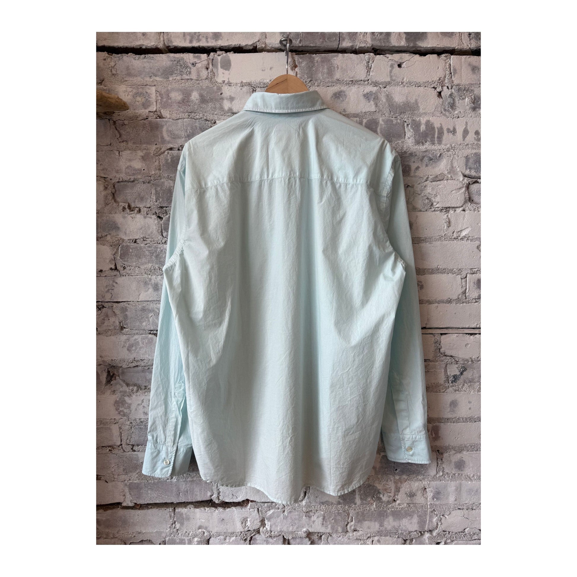 Fred Garment-Dyed Shirt - Sky Blue - DUNE + SALT
