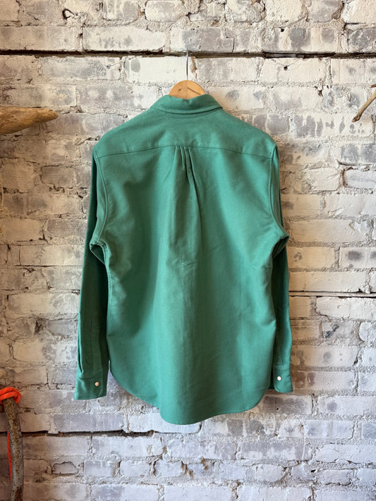 Wythe Moleskin Snap Shirt - Century Green Gray