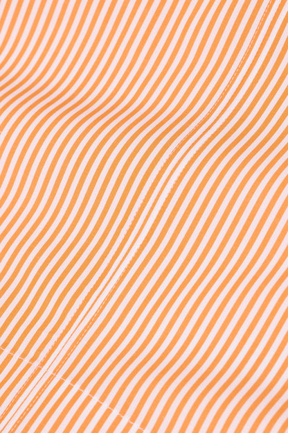 Closed Women's Gathered Cotton Skirt – Spice Orange Navajo White