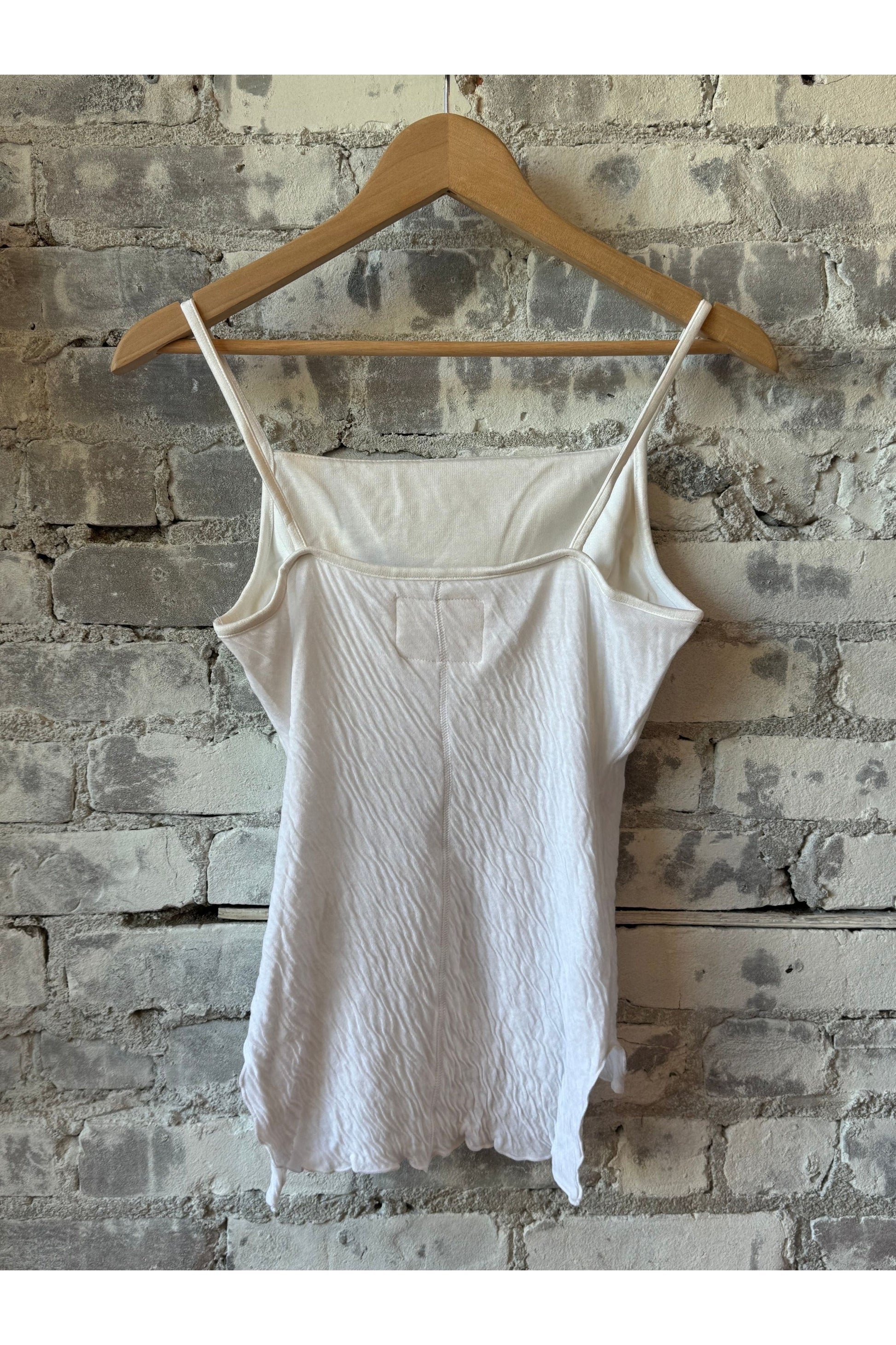 Hi-Soft Double Face Camisole - White - DUNE + SALT