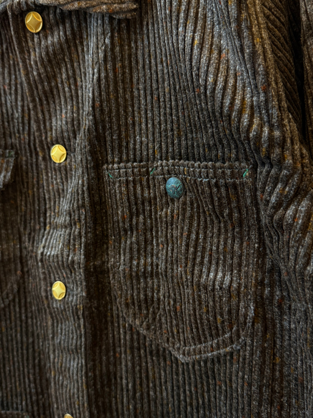 Donegal Corduroy Barn Jacket - Rustic Brown