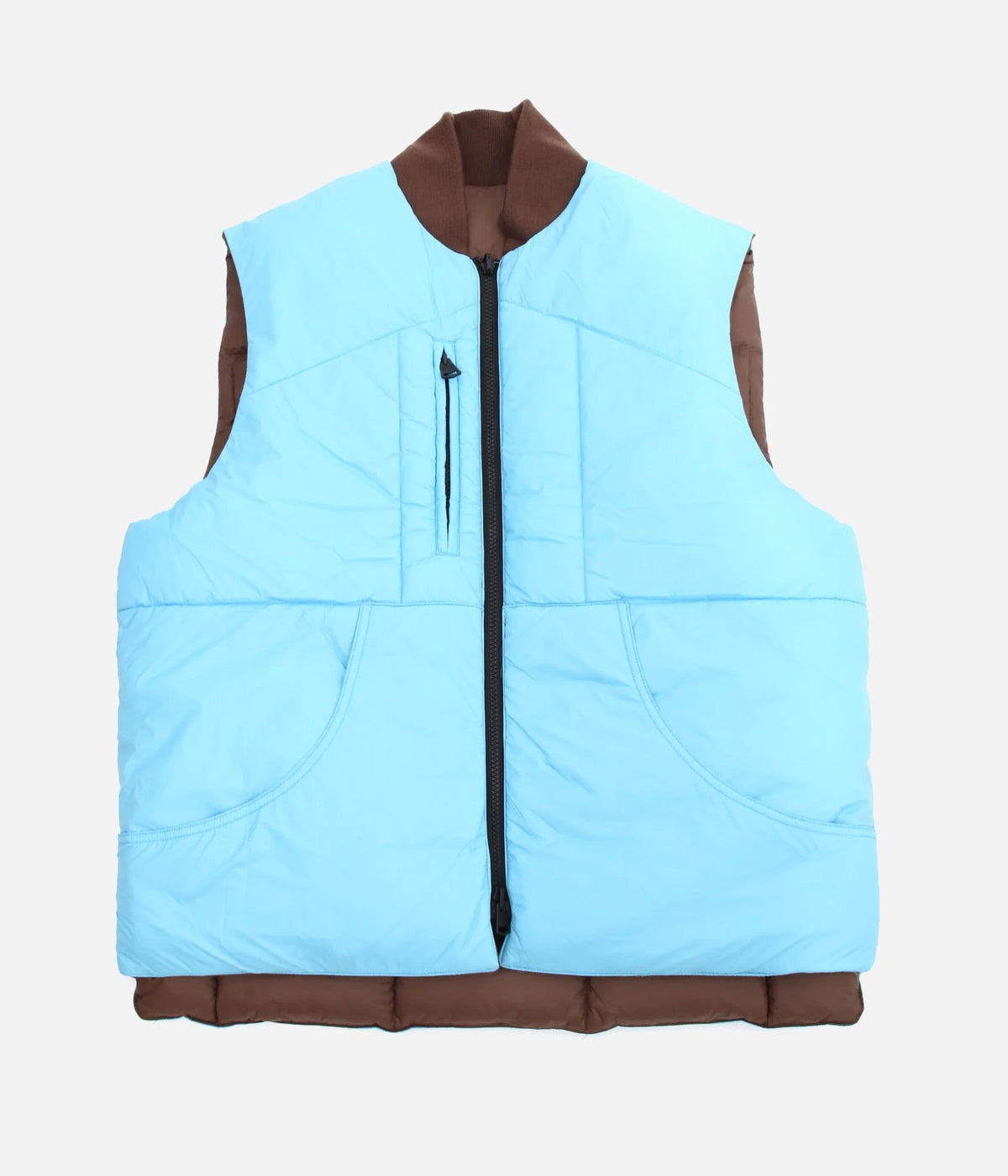 Big Rock Candy Mountaineering Minarets Vest - Cappuccino Pale Turquoise