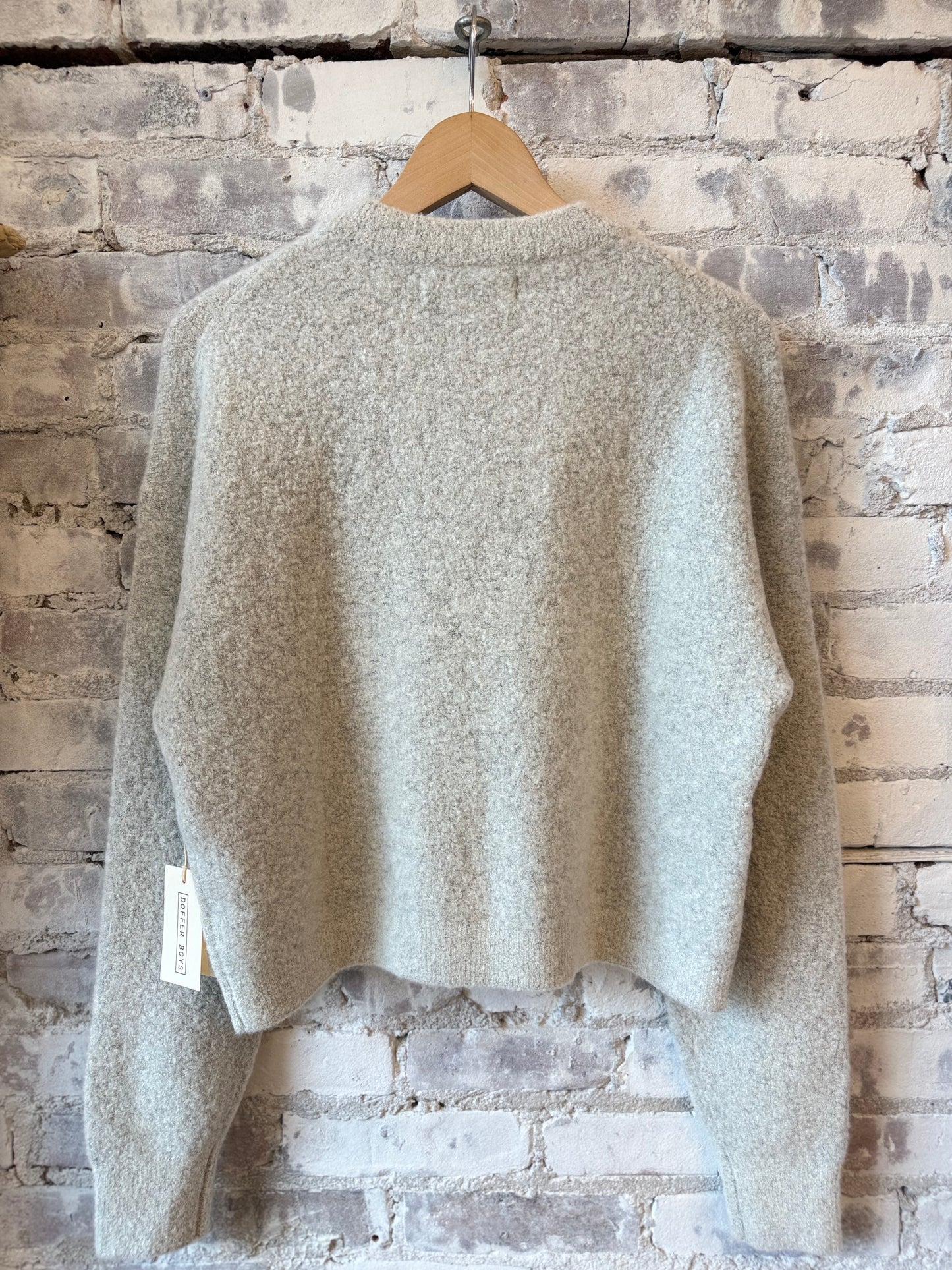 Doffer Boys Hayden Crew - Cloud Gray