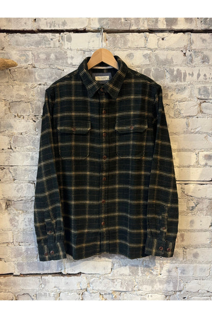 Utility Flannel - Forest Hound - DUNE + SALT