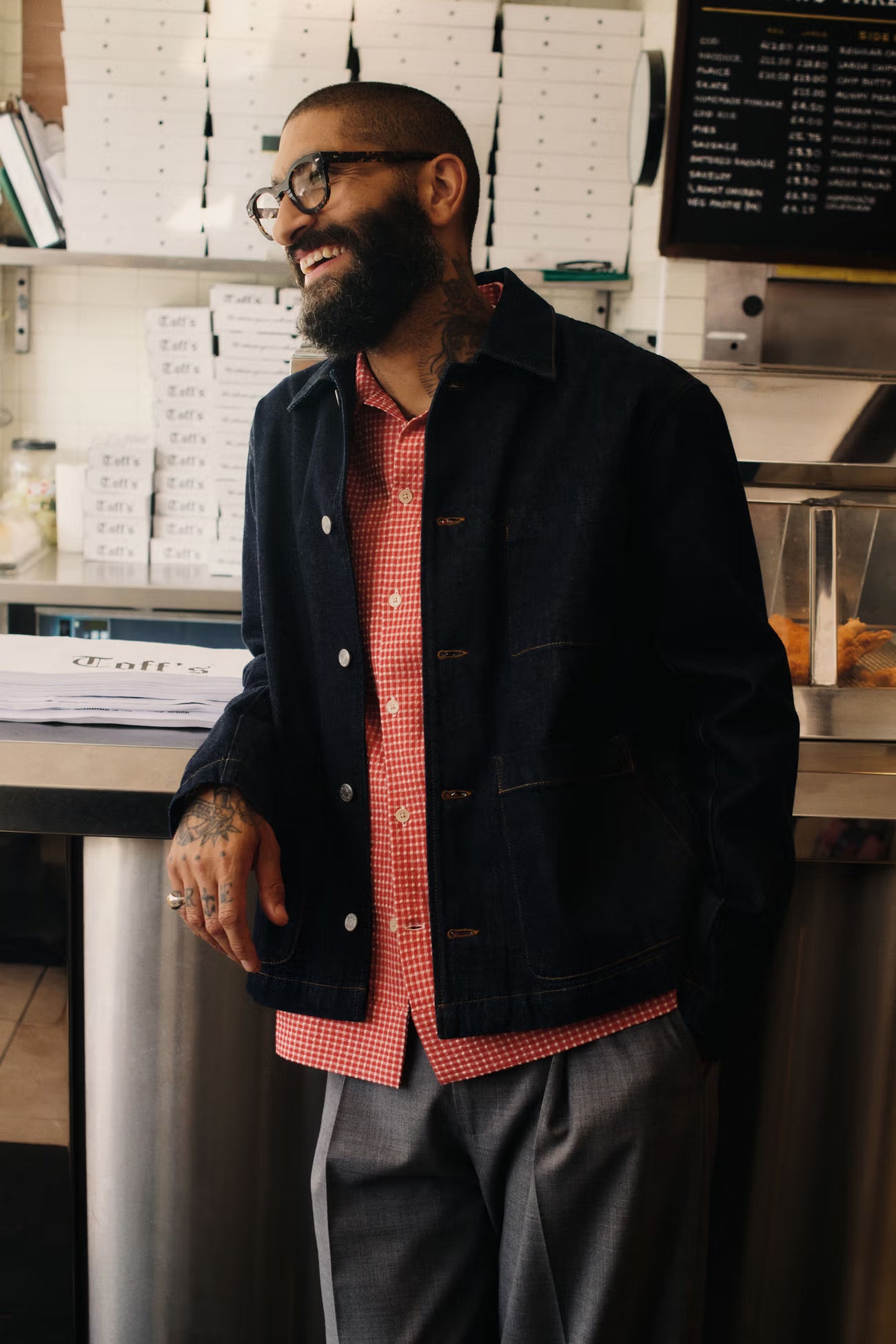 Reed Seersucker Overshirt - Chilli Glow - DUNE + SALT