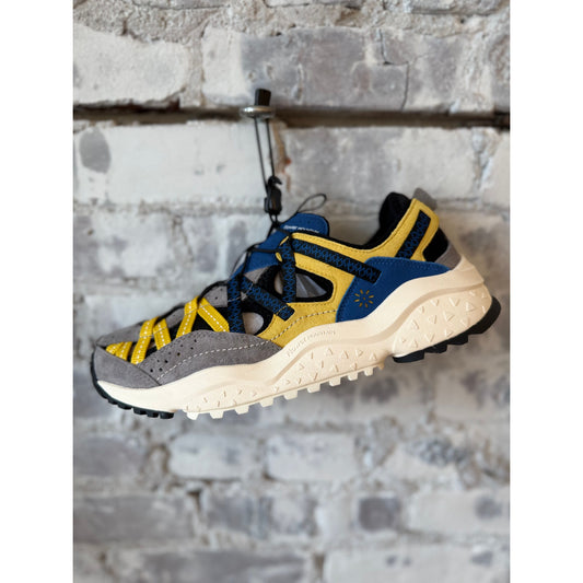 Kazana Men's Sandal/Sneaker - Beige/Yellow/Navy - DUNE + SALT