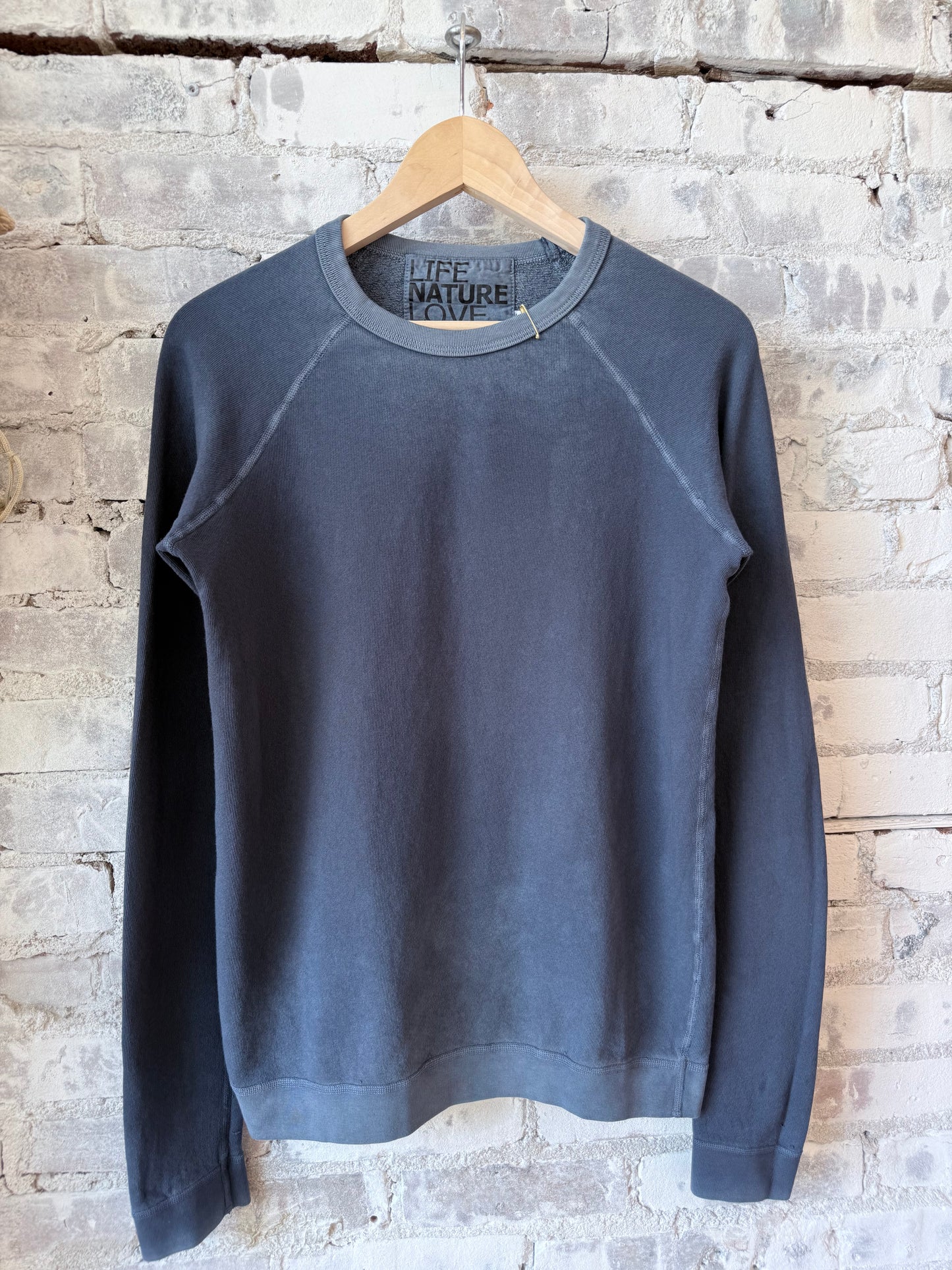 Women's Lucky Rabbits sweatshirt by Freecity featuring Moonshroom Rabbit design on soft fabric.