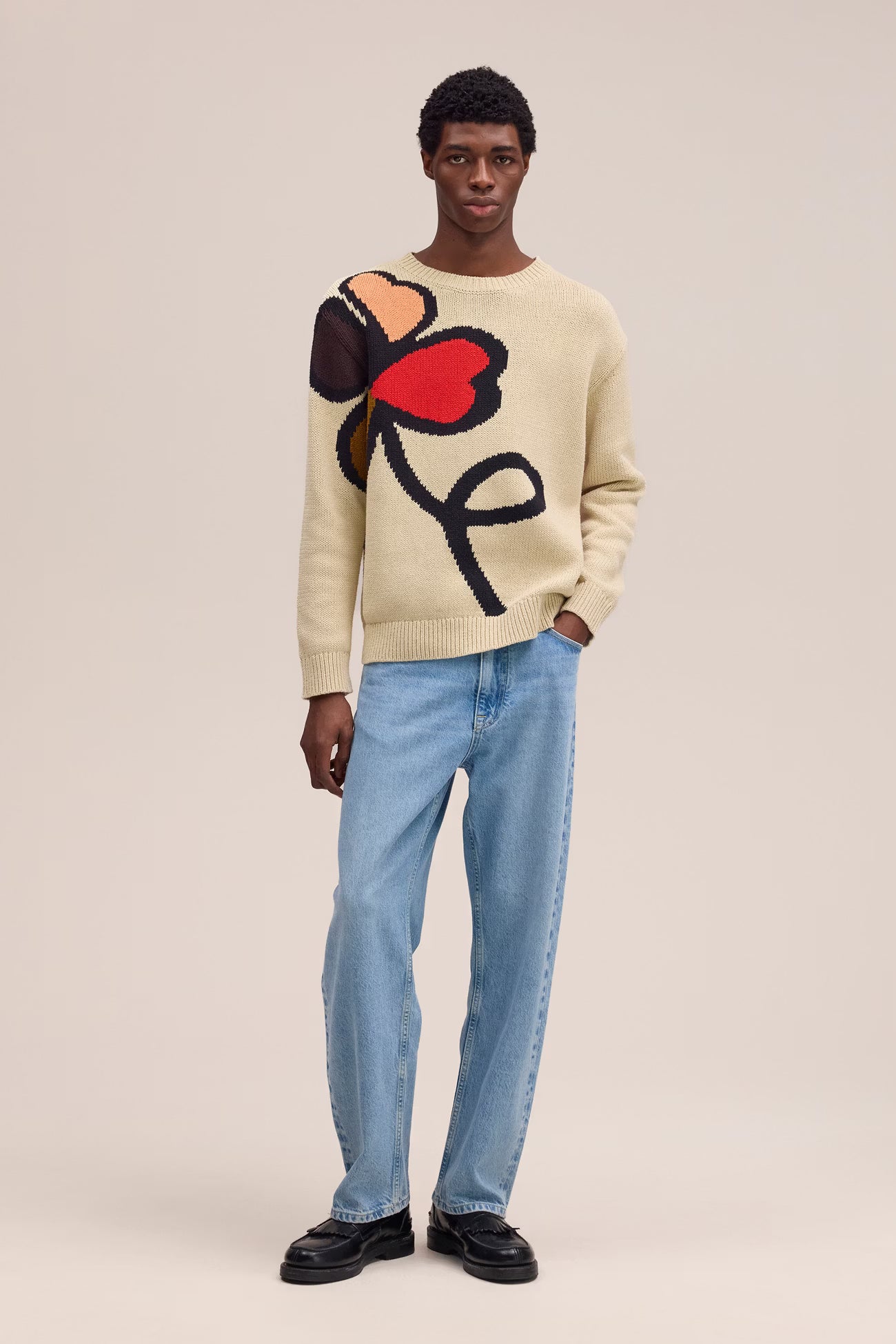 Todd Sweater - Ecru - DUNE + SALT