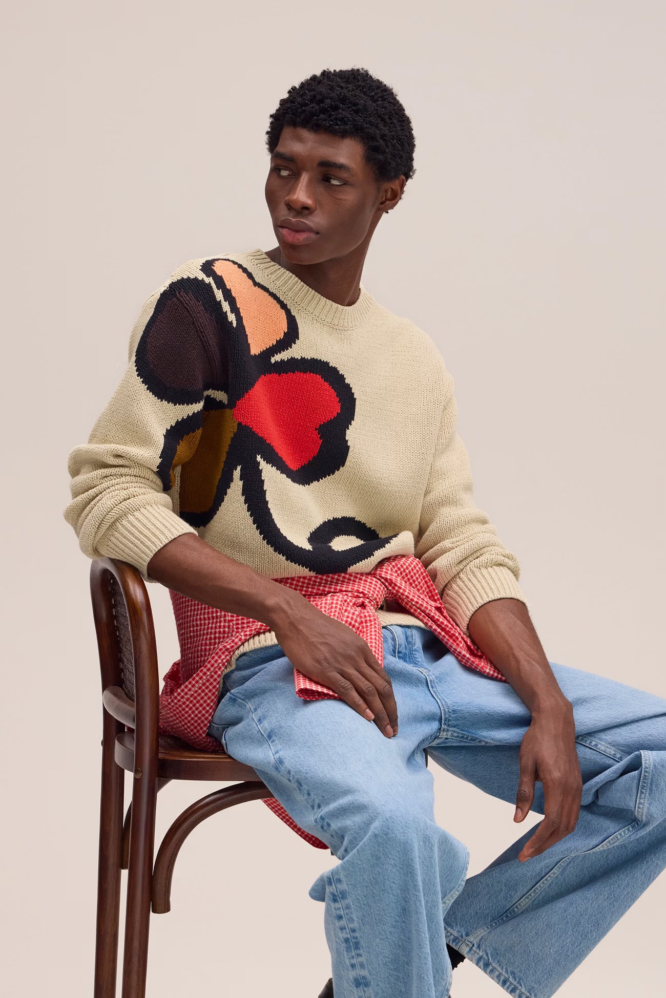 Todd Sweater - Ecru - DUNE + SALT