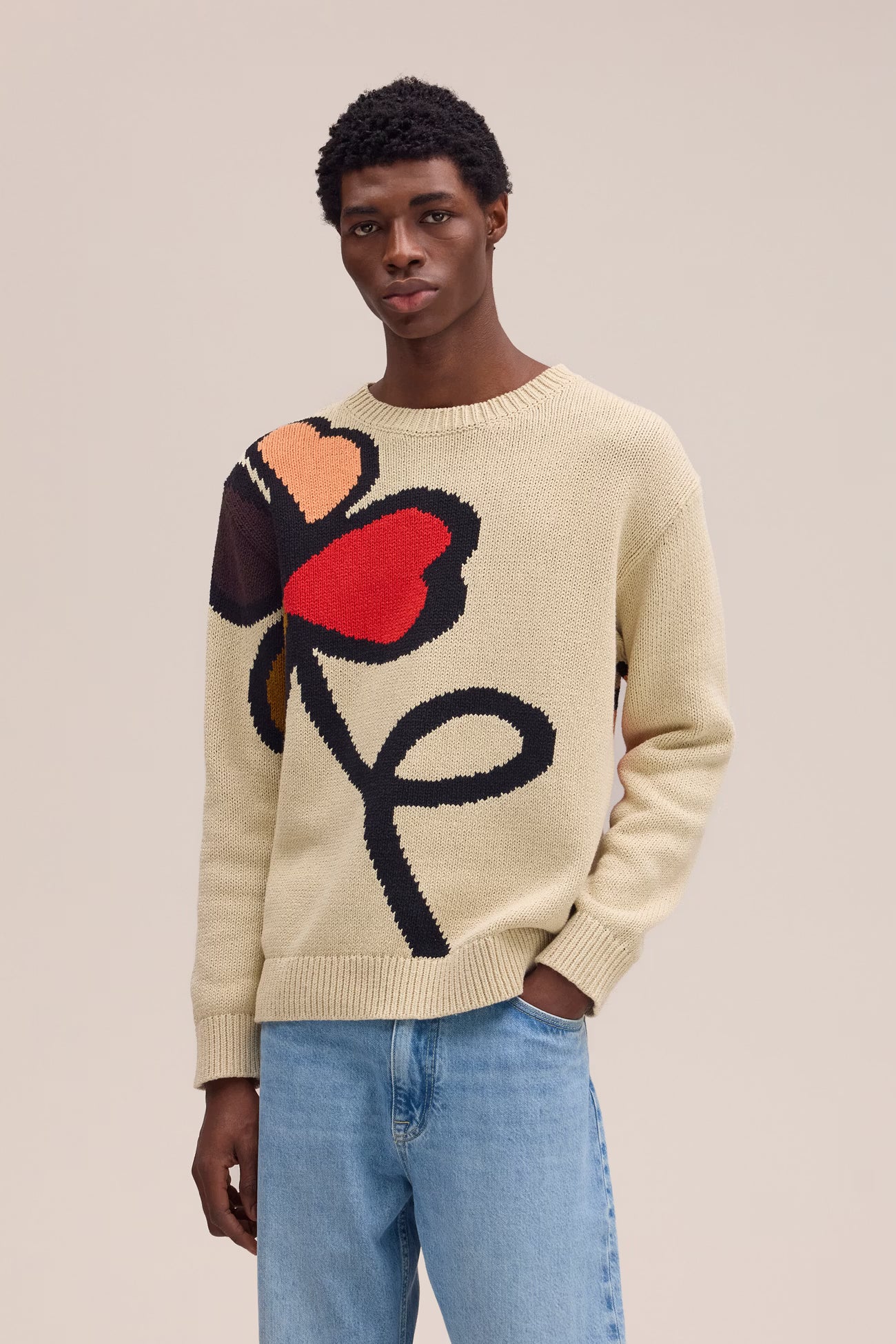 Todd Sweater - Ecru - DUNE + SALT