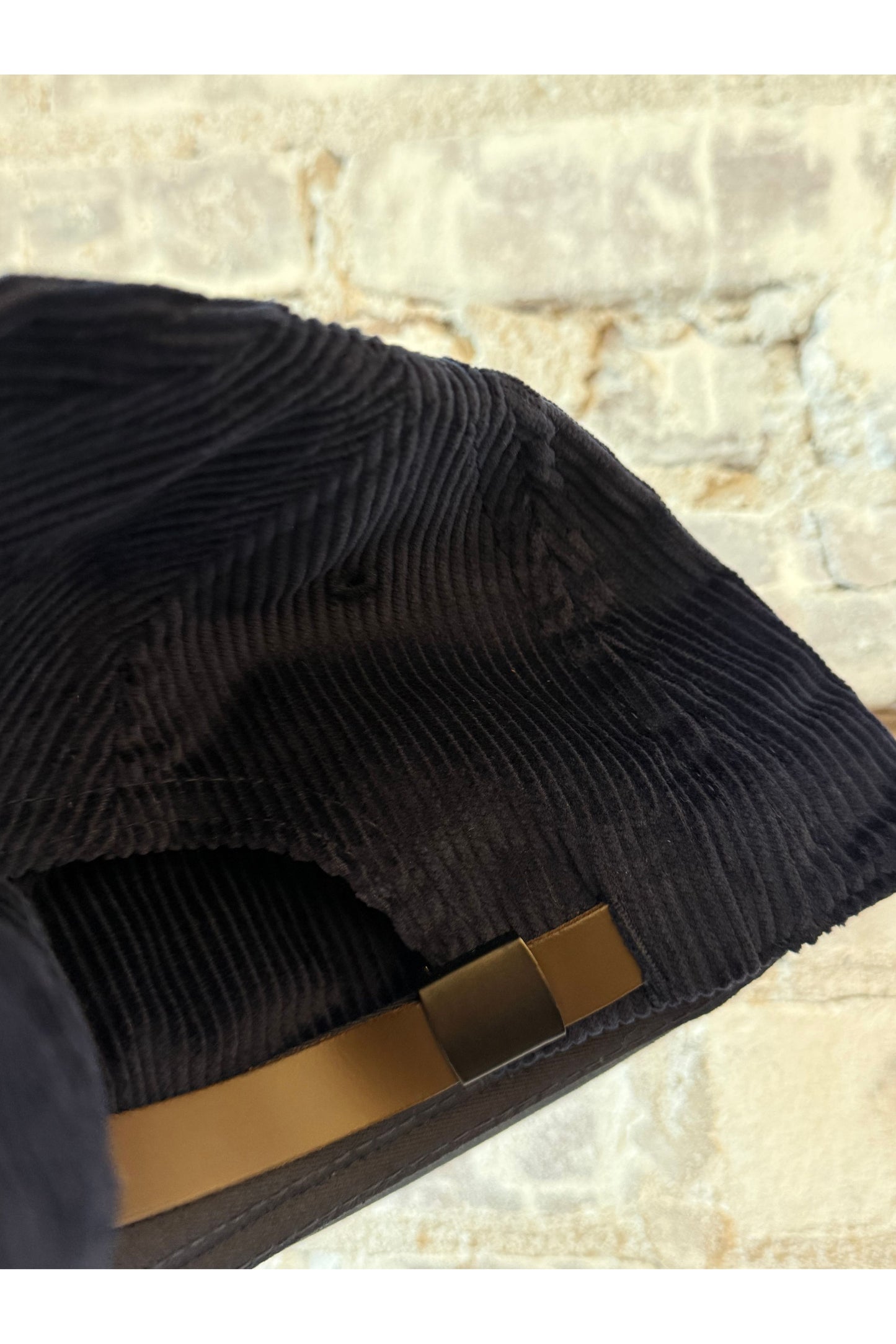 Pacific Strapback Cord Hat - Navy