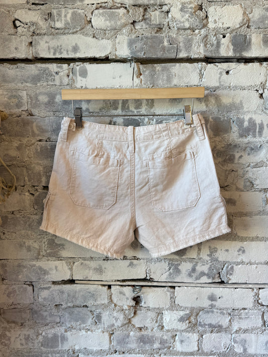 Drill Shorts - Pale Pink