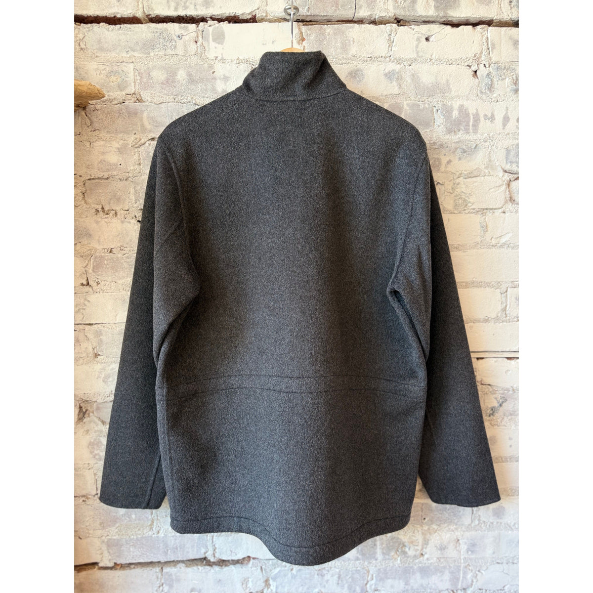 Aspesi Nelson Double Wool Field Jacket - Charcoal Dark Slate Gray