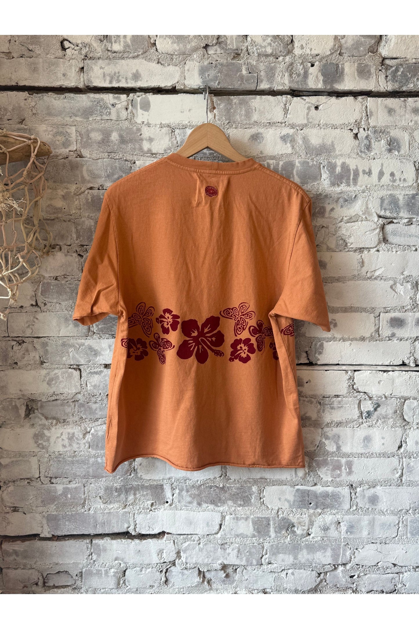 Nectar Raw Hem Tee - Red Earth - DUNE + SALT