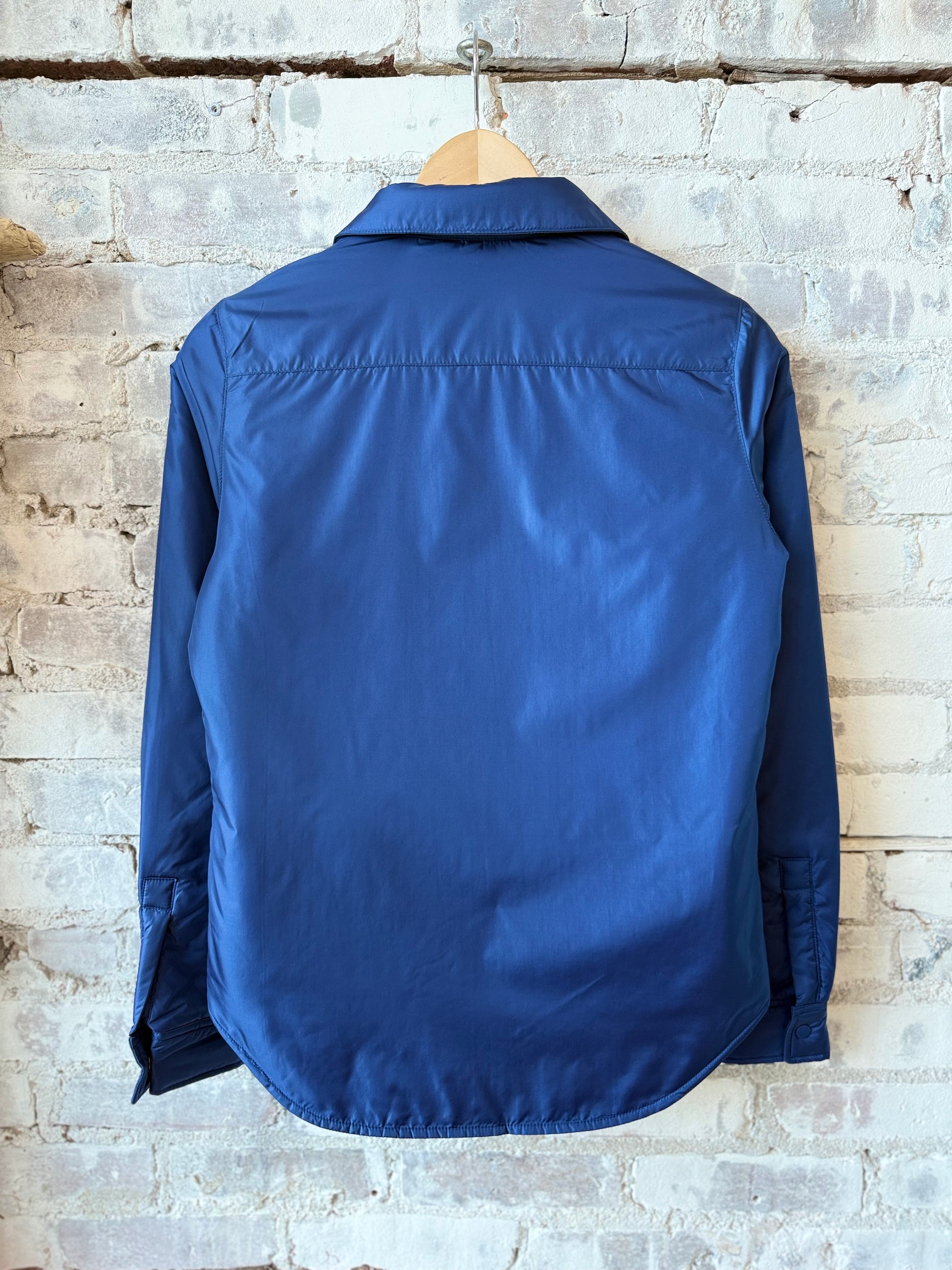 Padded Nylon Overshirt - Light Blue - DUNE + SALT