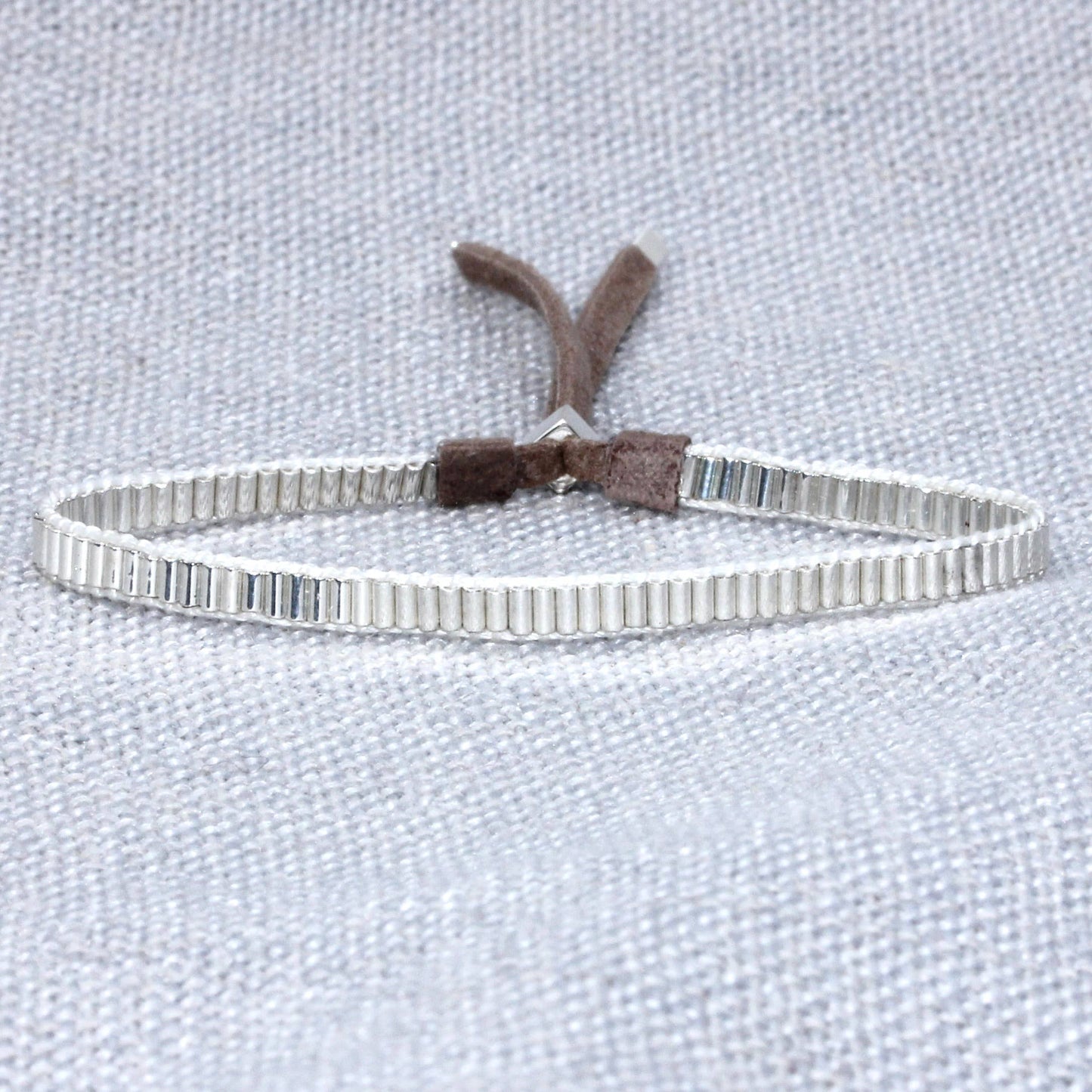 Julie Rofman Julie Rofman - Silver mini bracelet Light Gray