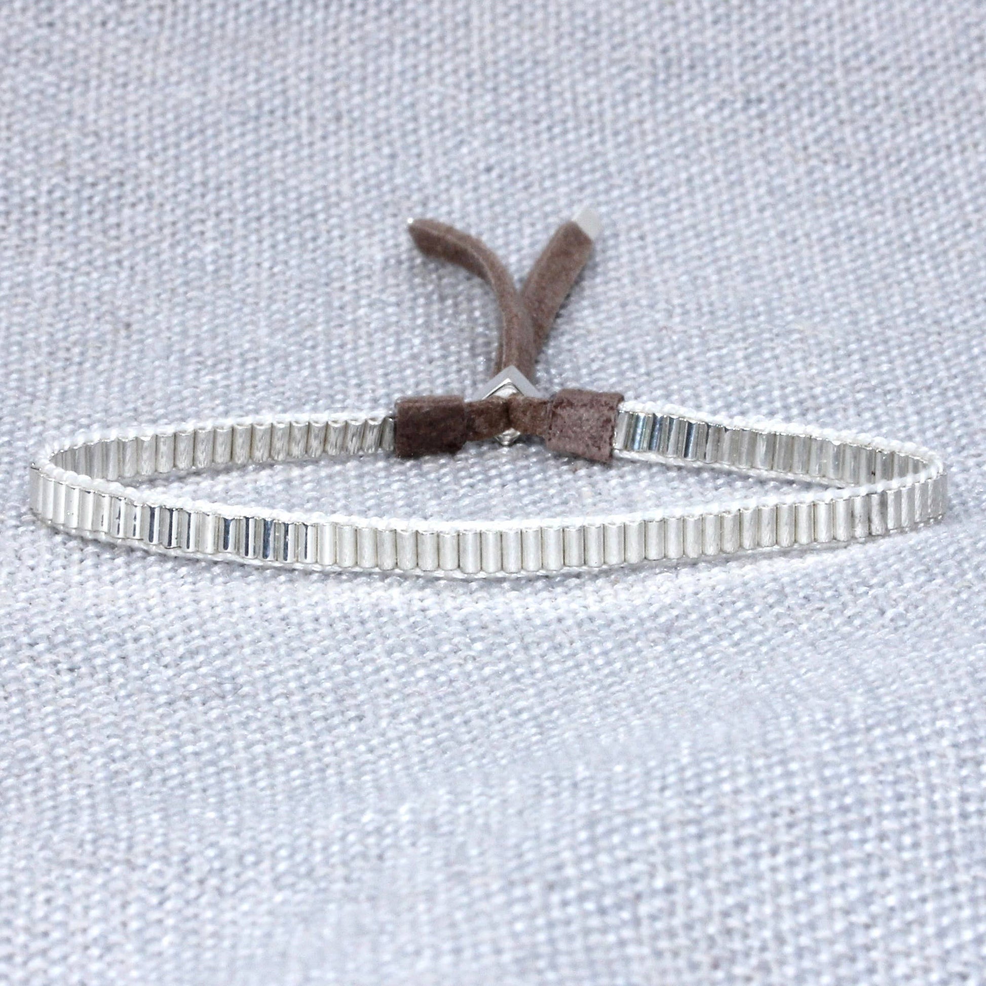 Julie Rofman Julie Rofman - Silver mini bracelet Light Gray