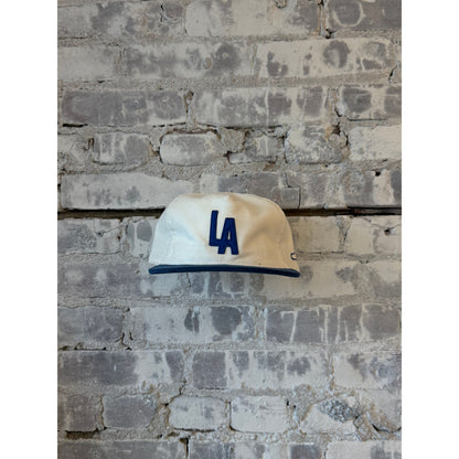 LA CITY SERIES "Sunday Special" Snapback - White/Navy - DUNE + SALT